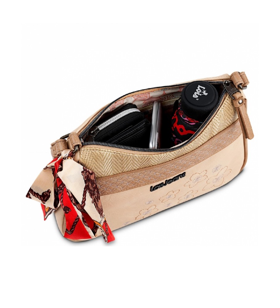 Lois Bolso bandolera Casual 310769 bege -26x18x7cm-