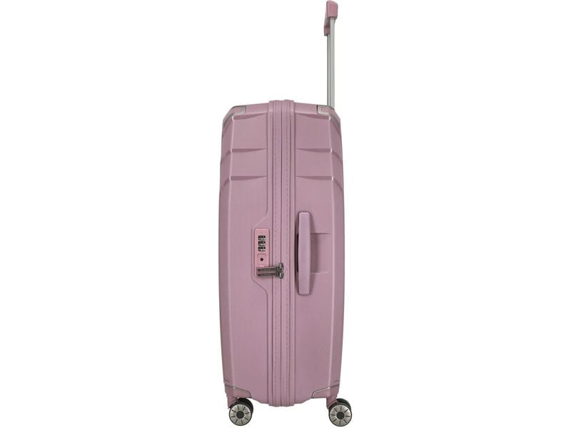 travelite Koffer Elvaa Trolley L 102 l, Rosa Reisekoffer