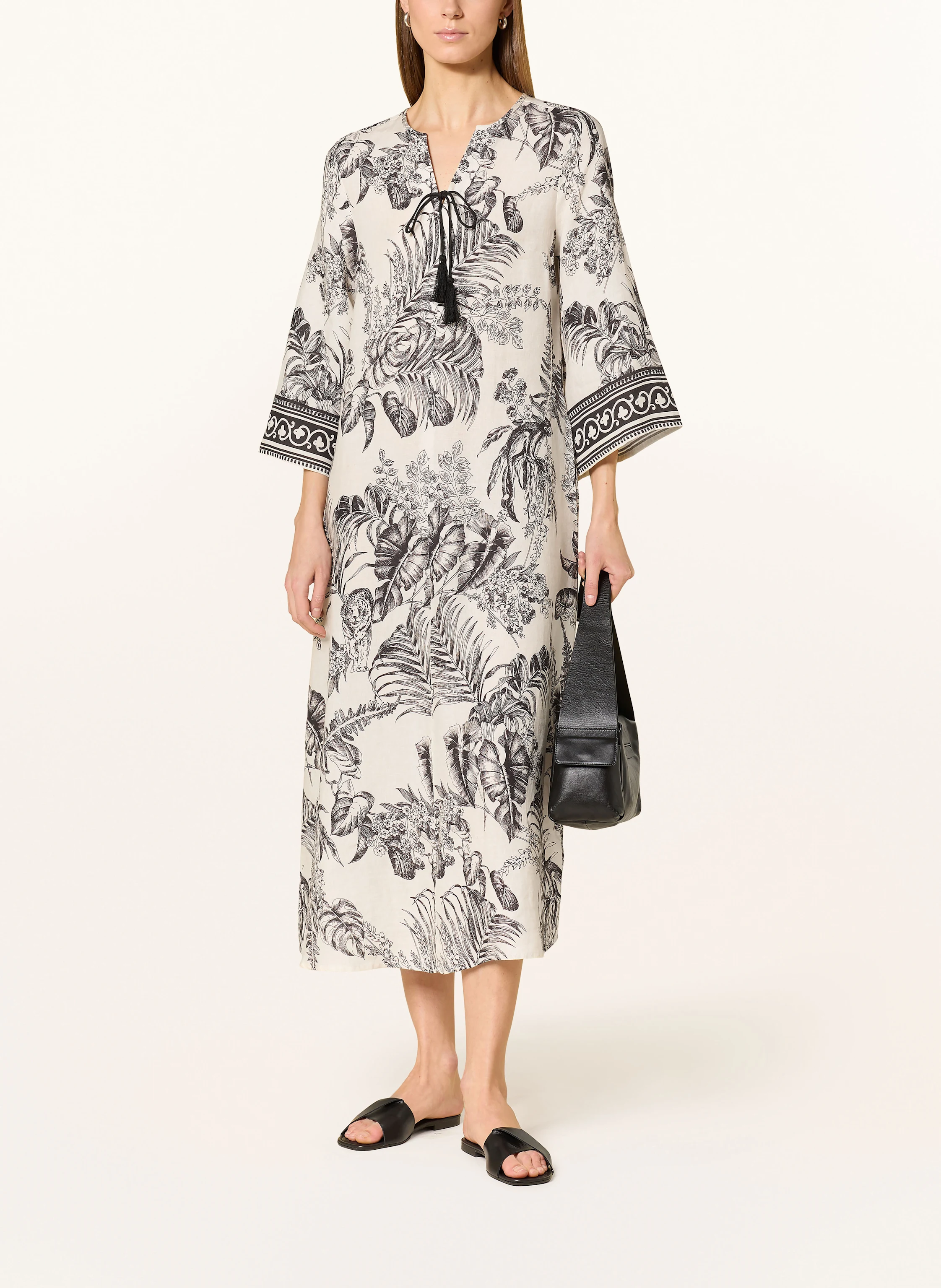 ANGOOR Leinenkleid SABA mit 3/4-Arm