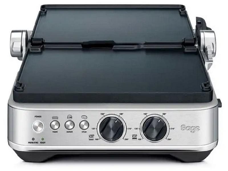 Sage Kontaktgrill BBQ & Press 1800 W Barbecue Grill/Kontaktgrill mit 1500 cm² Grillfläche