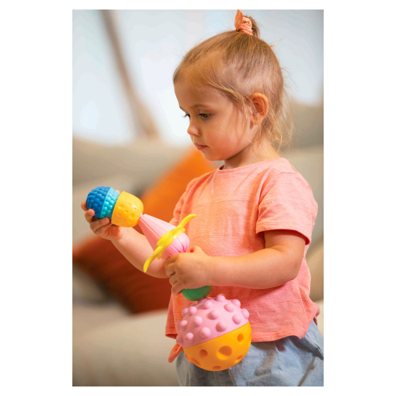 Lalaboom - Sensorische Ballen en Educatieve Kralen, 12dlg.