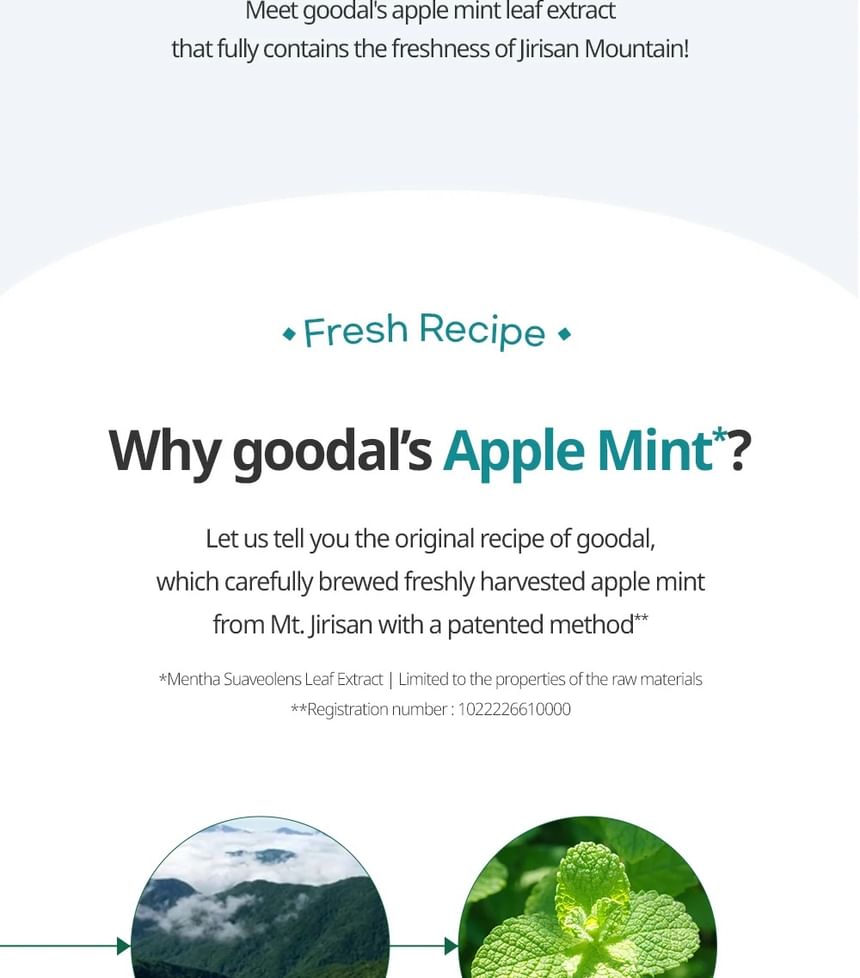 Goodal - Appelmunt AHA BHA 10% exfoliërende vloeistof