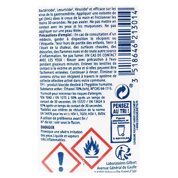 Gel Higienizador de Mãos Bactidose 75ml
