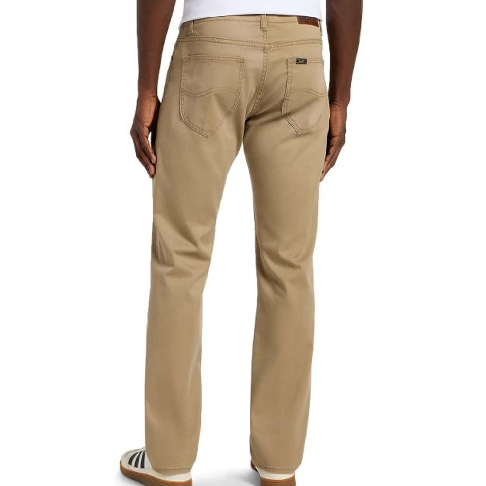 Lee Pantalon Straight Fit Beige Homme Lee Oscar