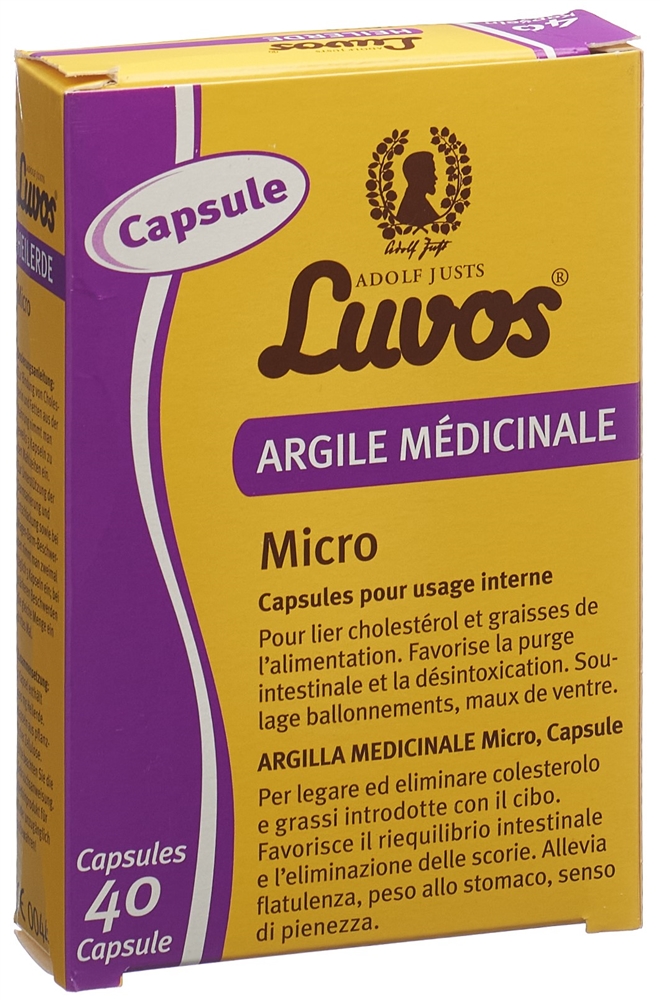LUVOS Heilerde Micro Kaps Blist 40 Stk