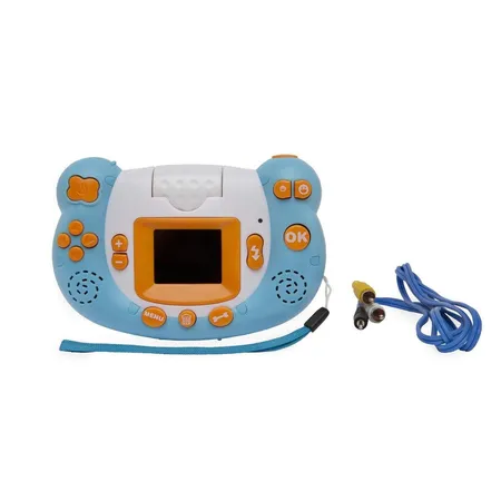 Idena Kids Cam blau, Digitalkamera mit drehbarer Linse
