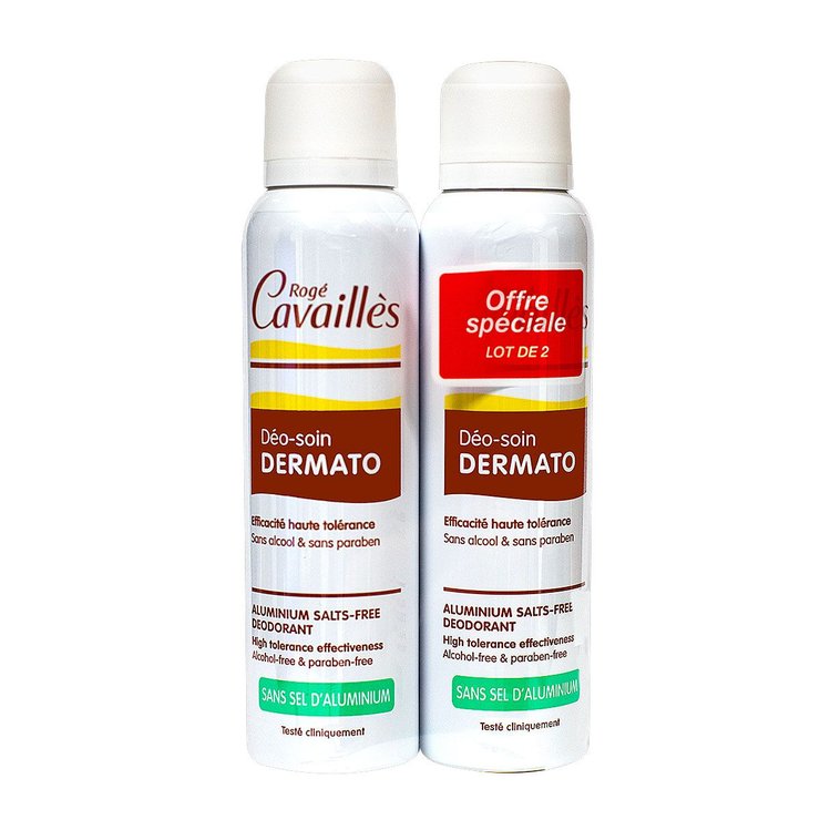 Déo soin dermato aérosol 2x150ml