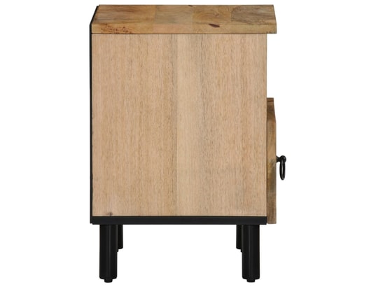 VIDAXL - Tables de chevet 2 pcs 40x33x46 cm bois de manguier solide