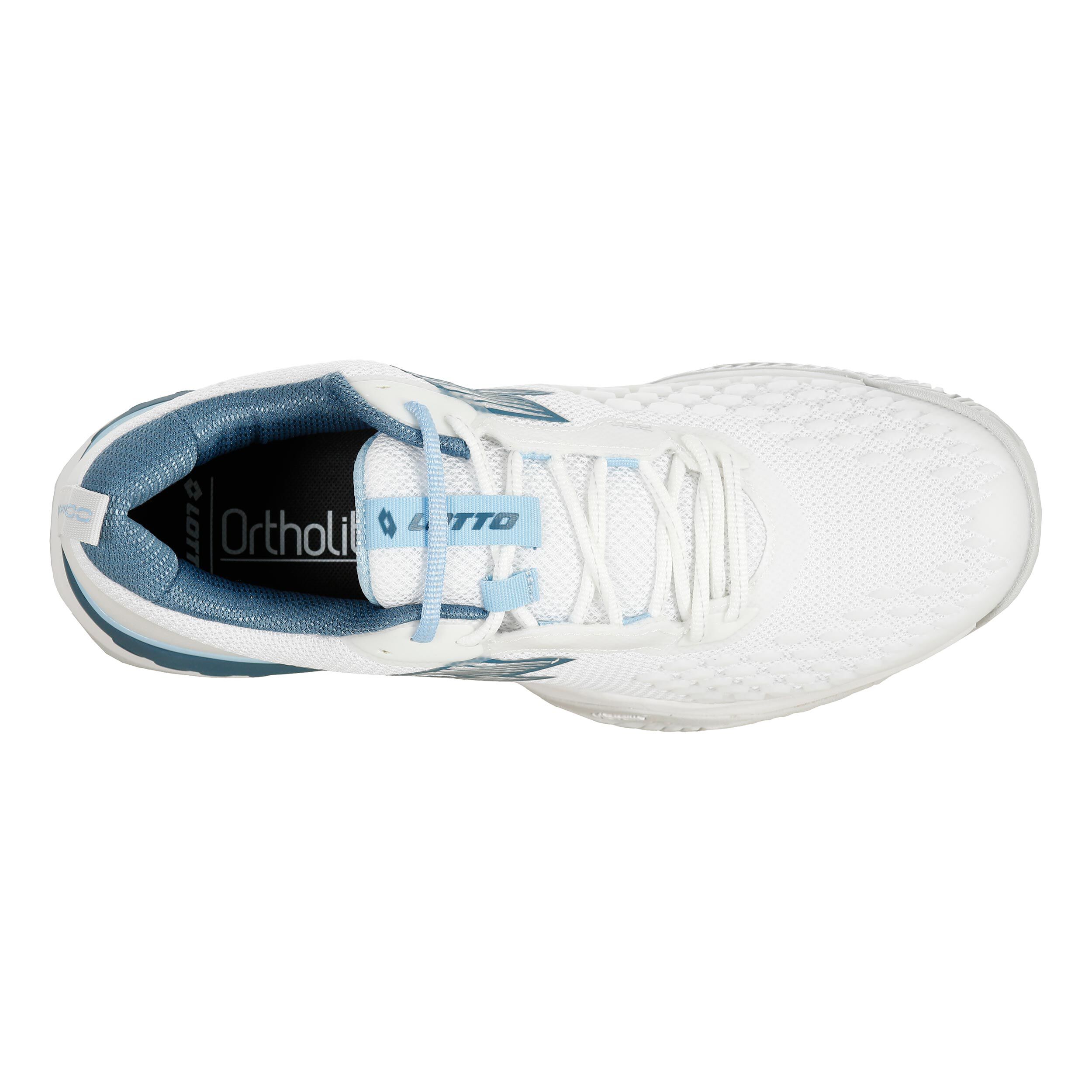 Lotto Raptor Hyperpulse 100 III Chaussure Terre Battue Hommes - Blanc , Bleu