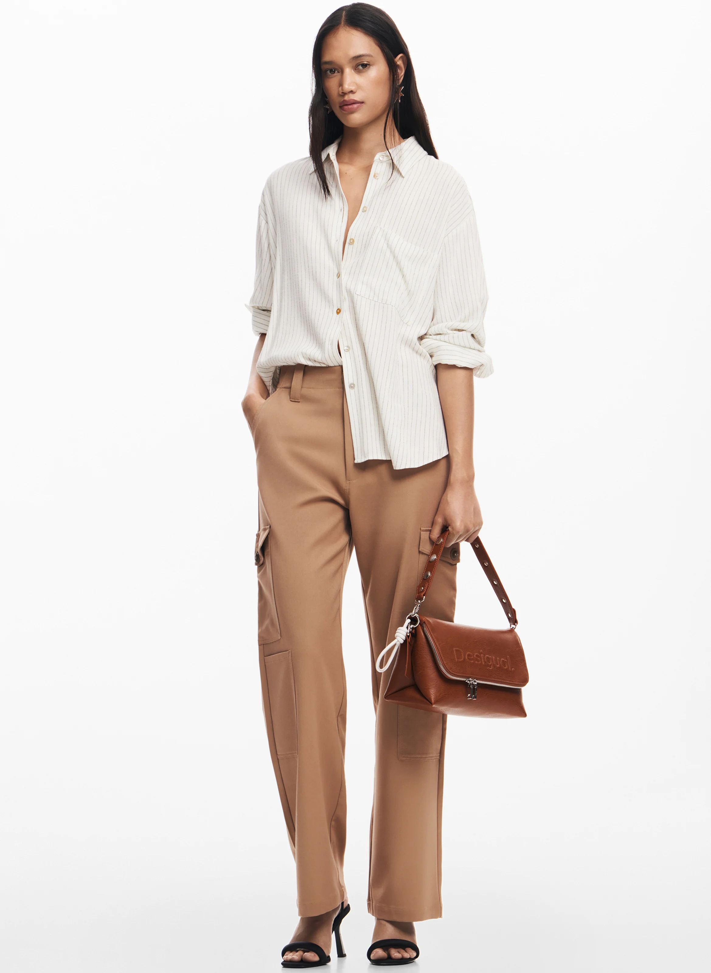 Sac porté main | Marron
