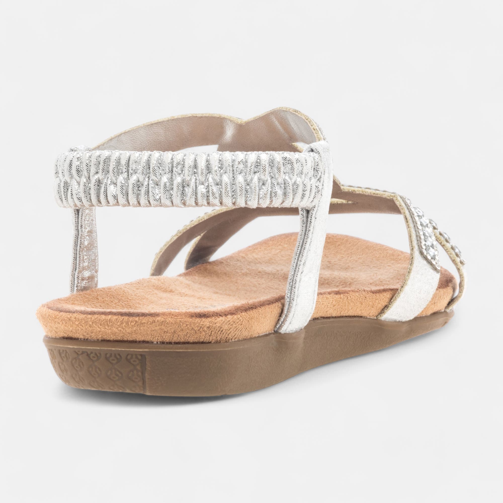 Sandales Fille argent