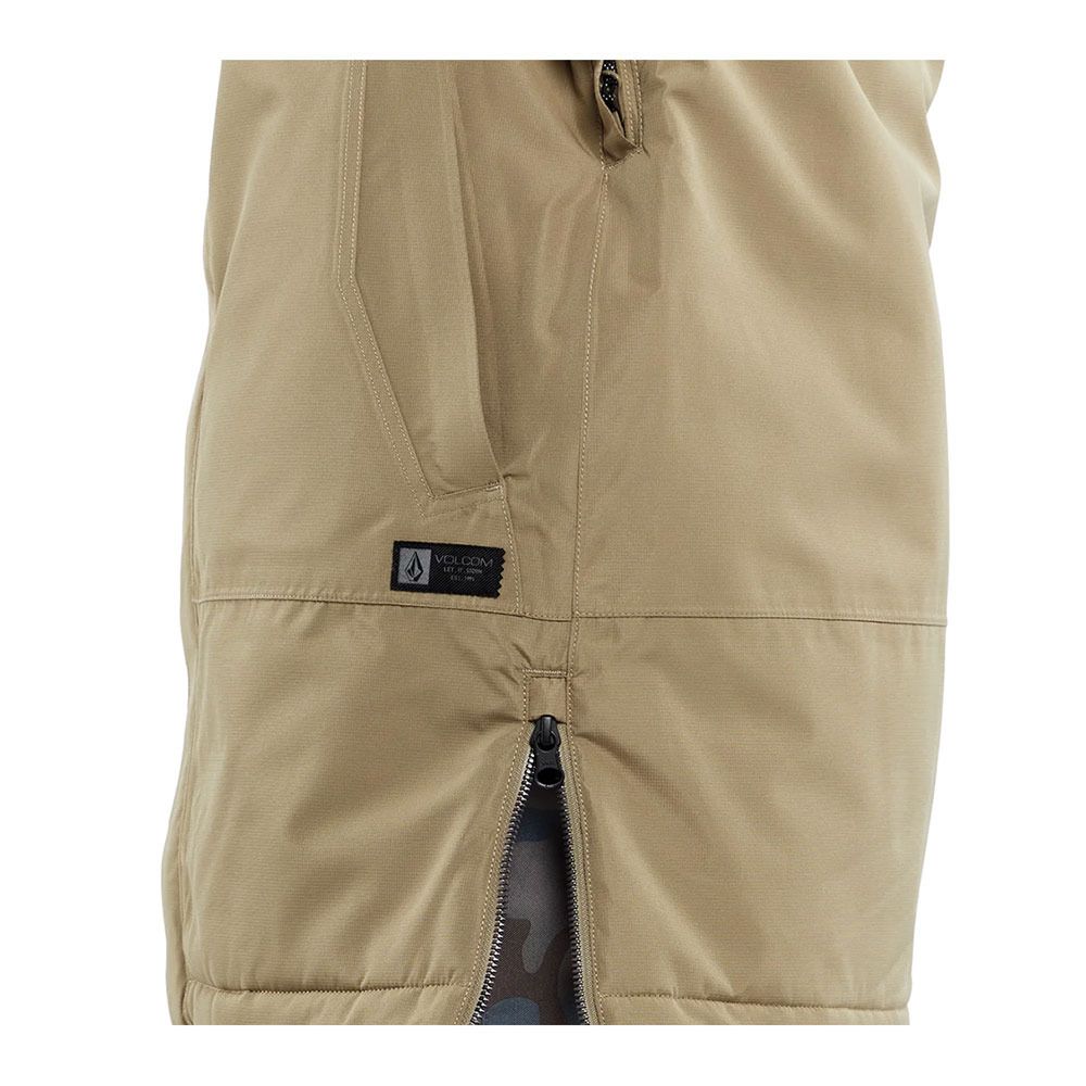 Volcom PAXSON 2L TDS INF - Veste ski Femme dark khaki