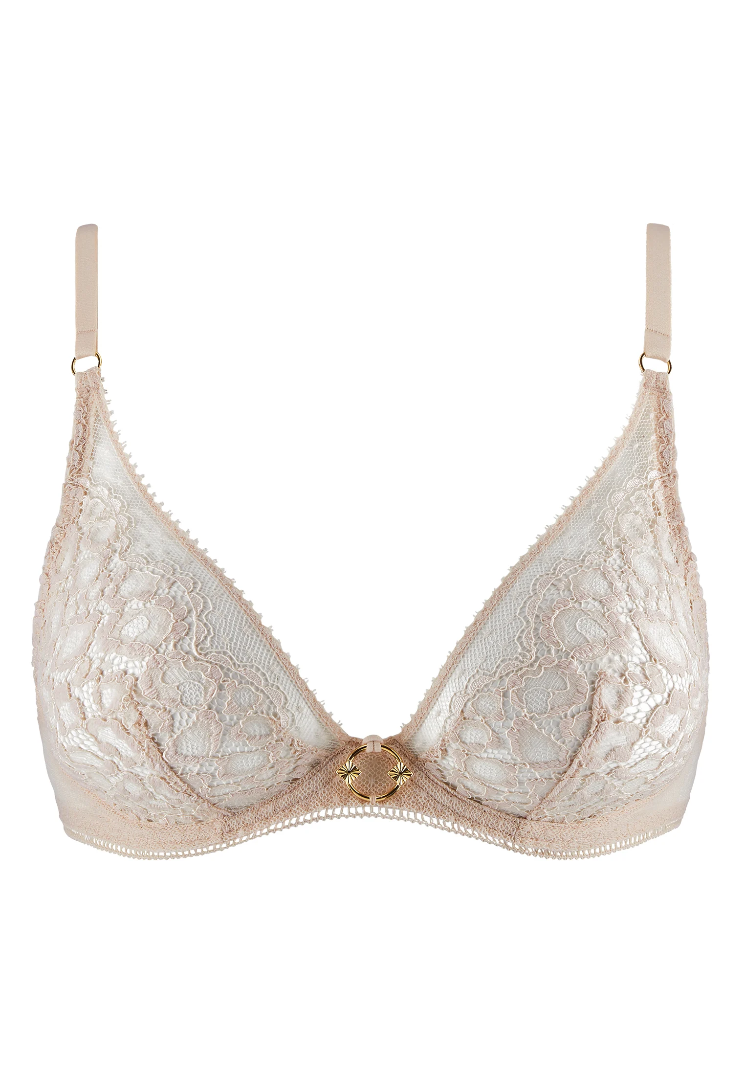 ILLUSION FAUVE - Soutien-gorge triangle avec armatures | Rose