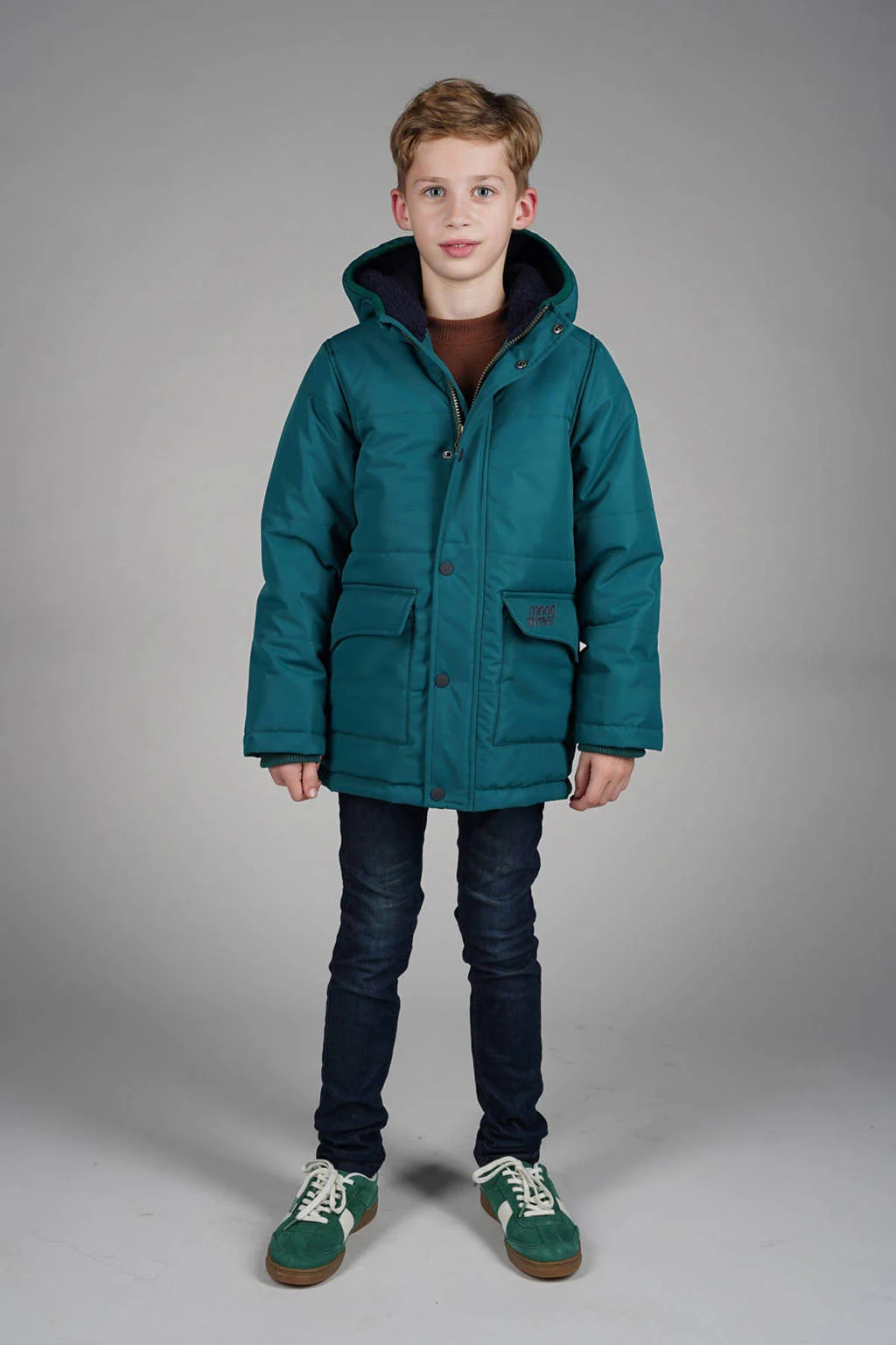 Moodstreet parka petrol