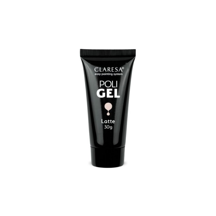 Claresa Poli Gel Nagelaufbaugel Latte 30 g