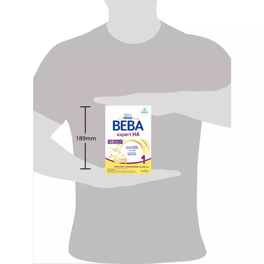 Nestlé Anfangsnahrung BEBA EXPERT HA 1 550 g ab der Geburt