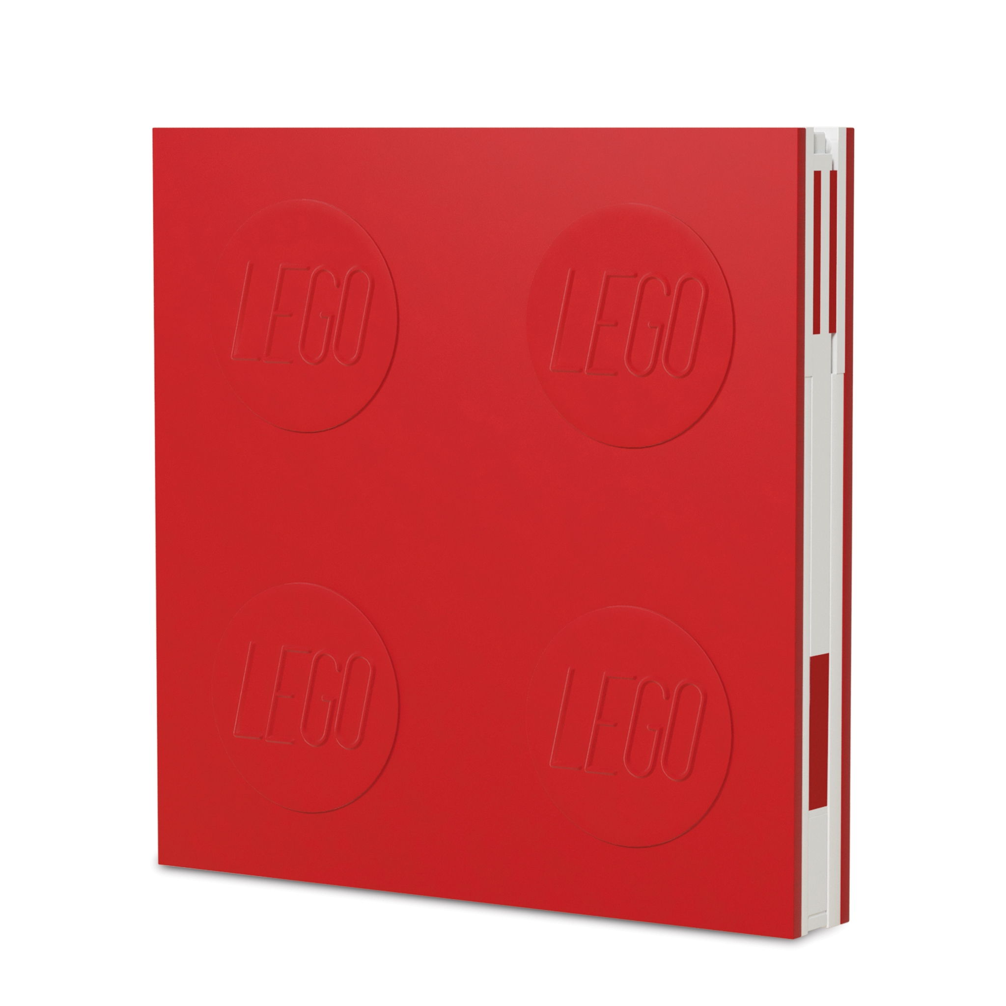 Caderno e caneta de tinta gel – vermelha 5007239