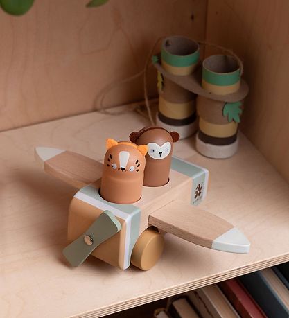 Sebra Flugzeug - Holz - Wildlife