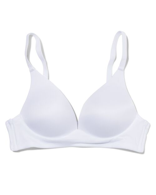 soutien-gorge préformé sans armatures blanc