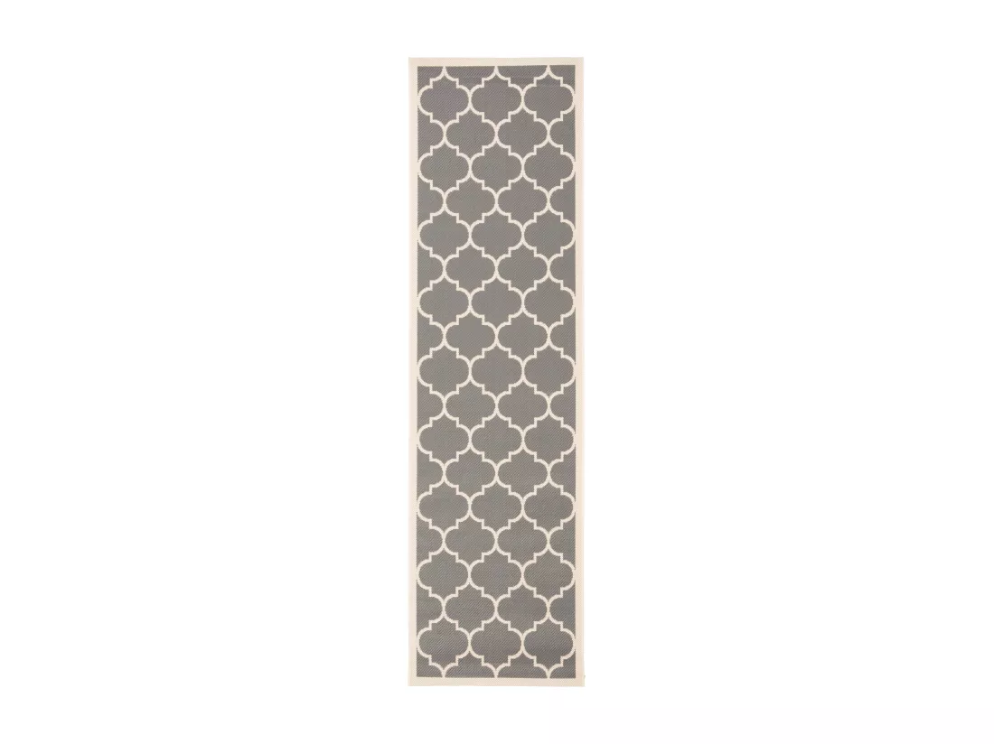 Tapis Anthracite & Beige 69 X 244 cm - Arista