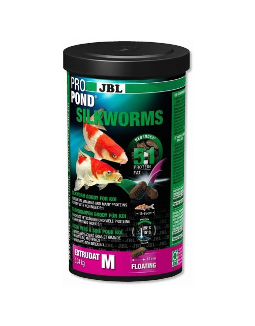 Jbl Propond Silkworms - Vijvervoer - 340 g M