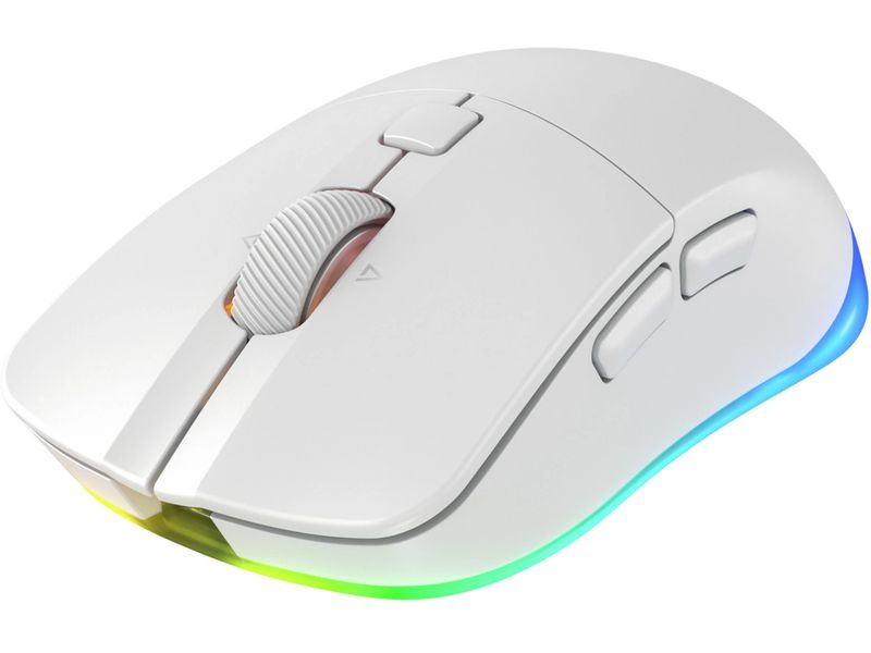 Cherry Gaming-Maus XTRFY M50 Wireless Weiss Kabellose Gaming-Maus
