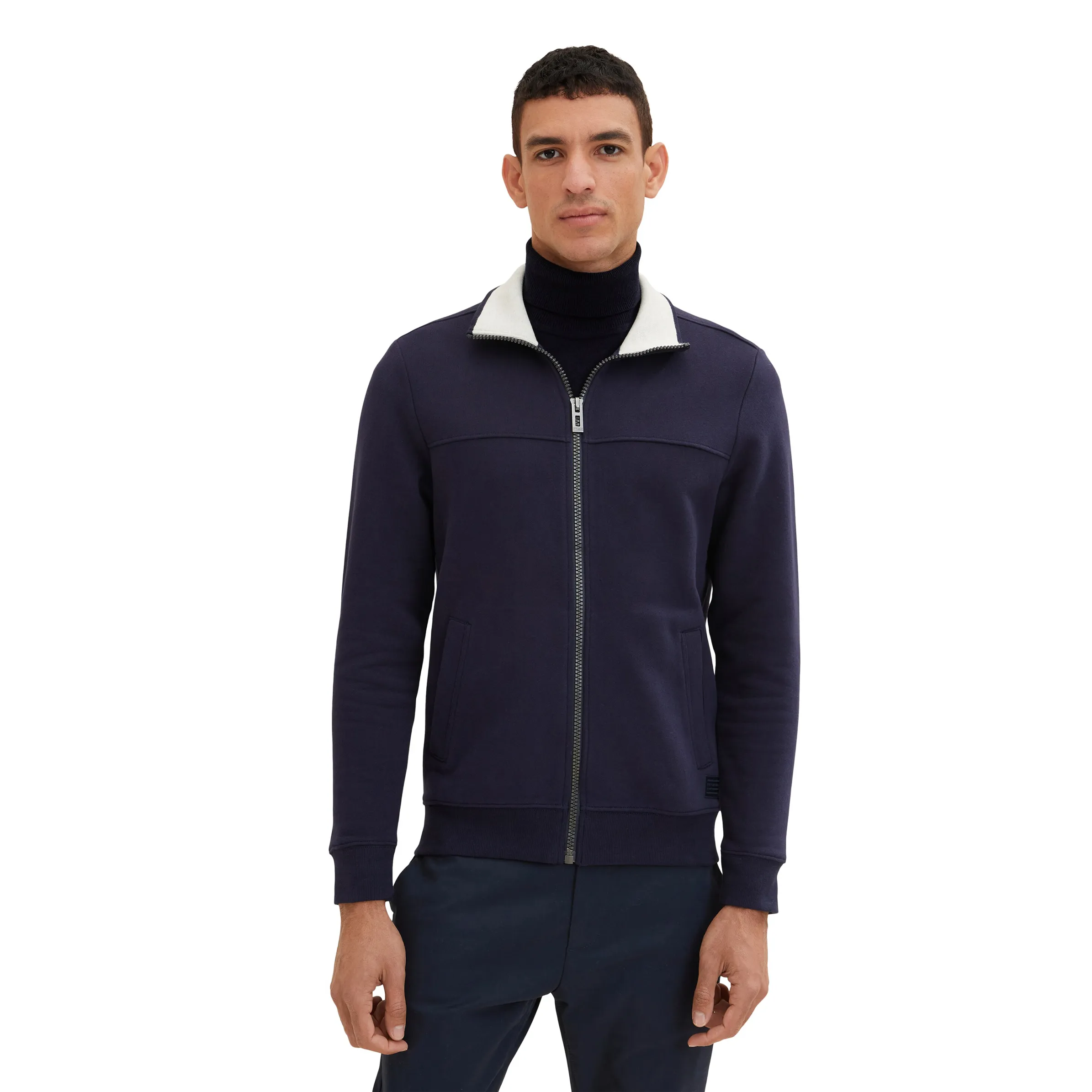 Herren Sweatjacke in Troyerform
