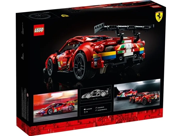 LEGO Technic 42125 Ferrari 488 GTE 