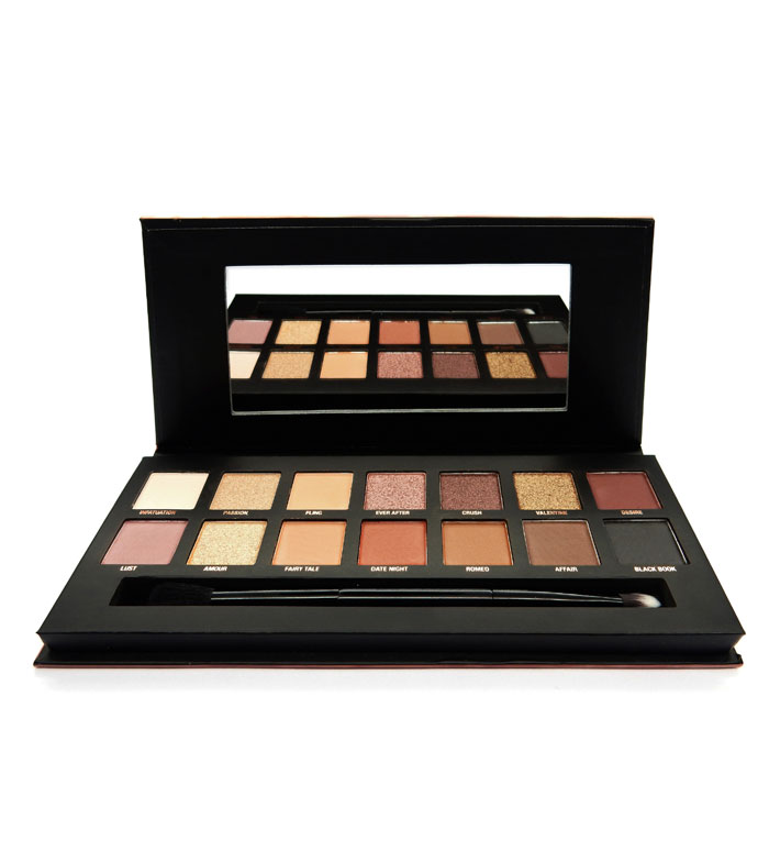 W7 - Paleta de sombras para olhos Romanced