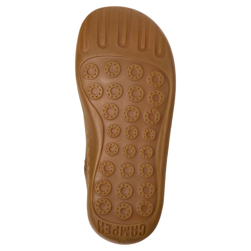 Camper Camper Peu Kids Bottines Camel Jaune