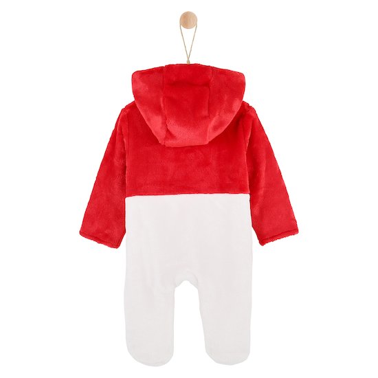 Noël Surpyjama   rouge et blanc        de               P'tit bisou