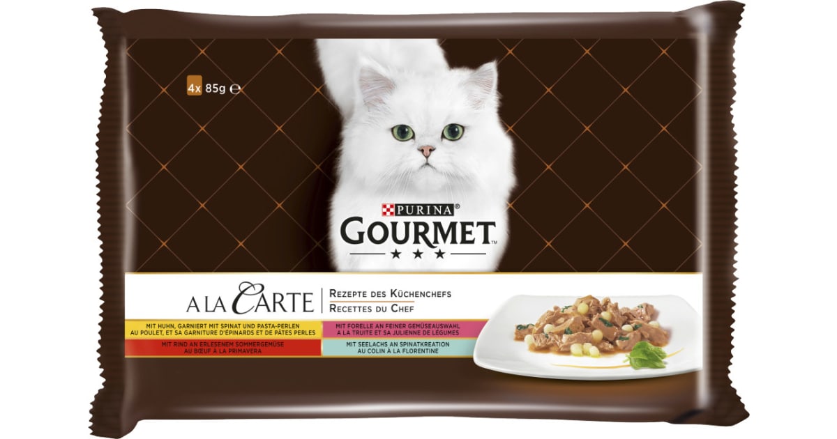 PURINA Gourmet A La Carte Fleisch Katzenfutter