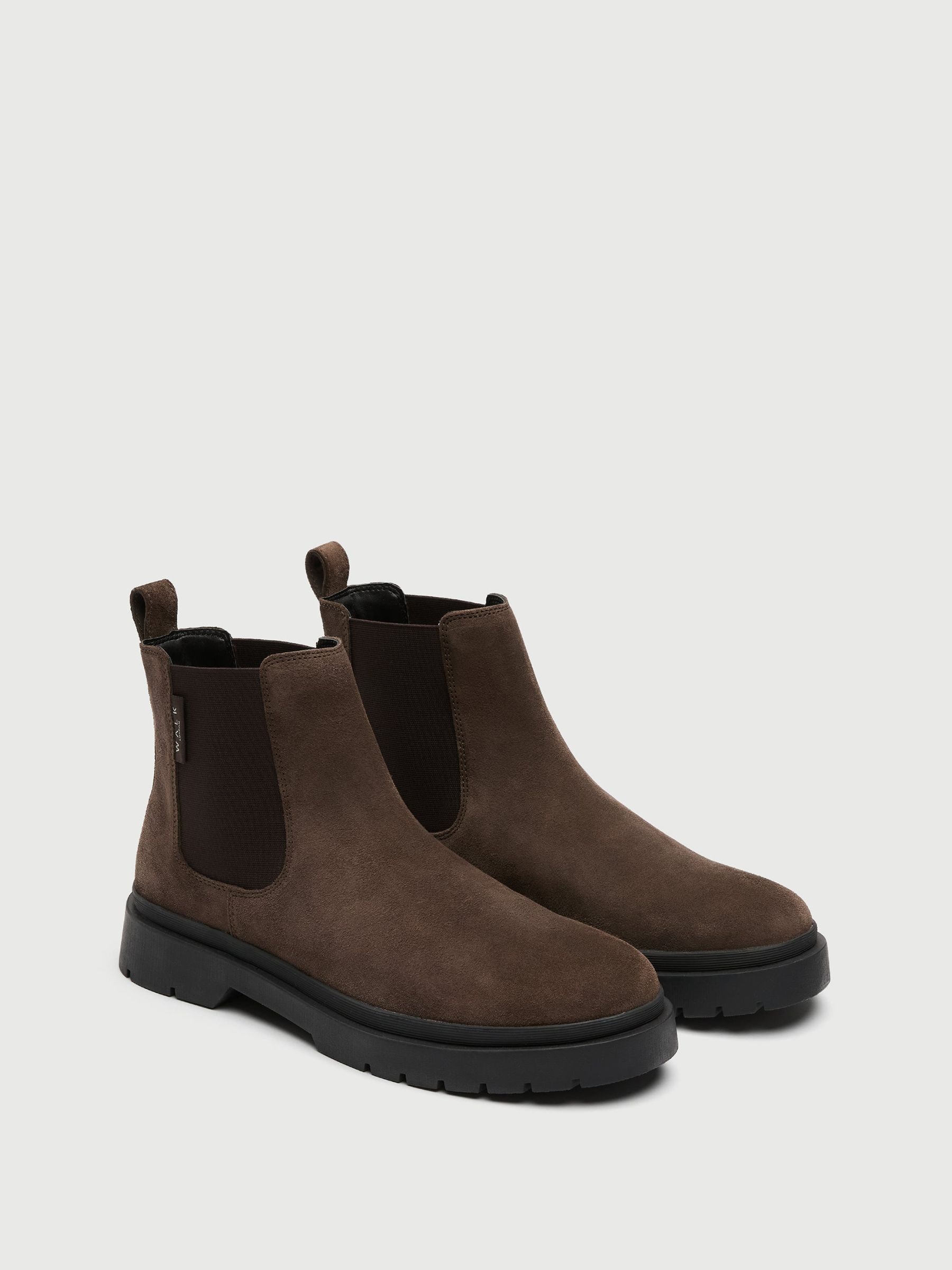 Walk London Suede Callum Chelsea Boots