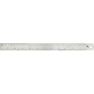 Règle en métal, inox, 450 mm