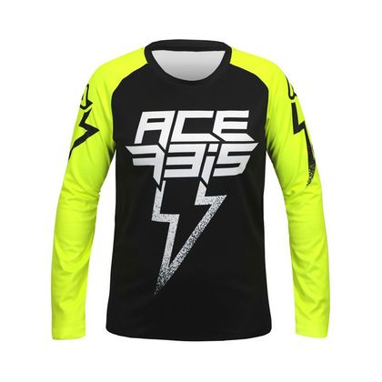 Maillot cross Acerbis MX J-KID FIVE - Noir / Blanc