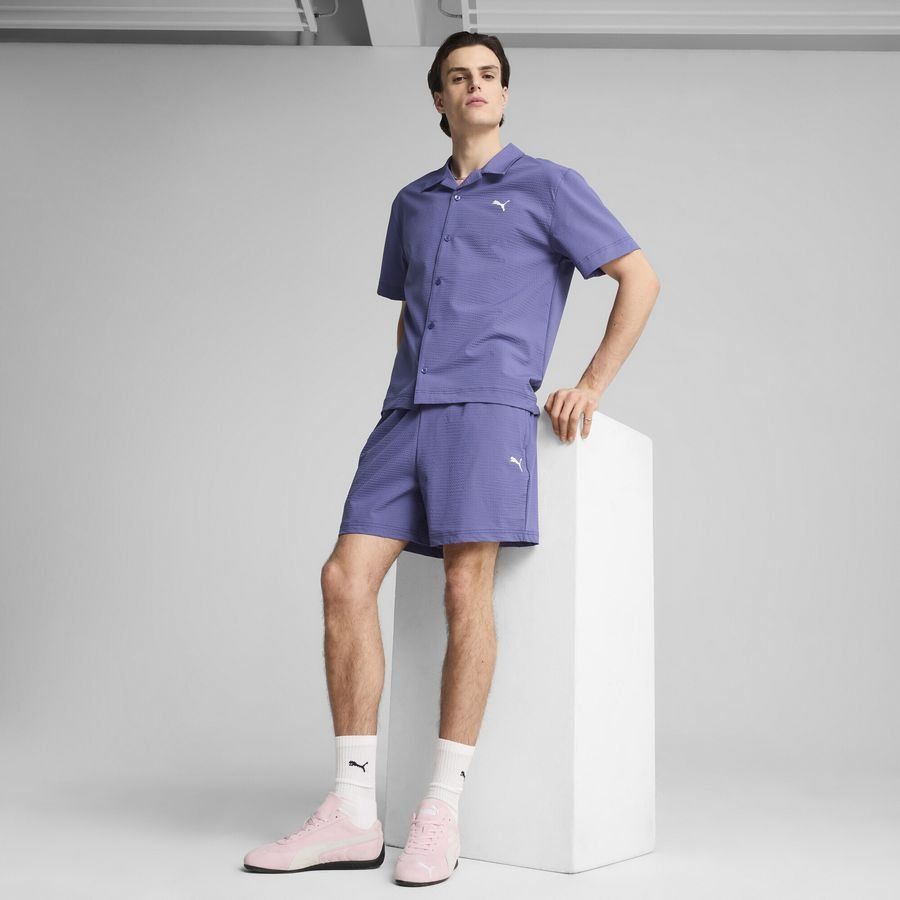 Puma WARDROBE ESS Relaxed Seersucker-Shirt