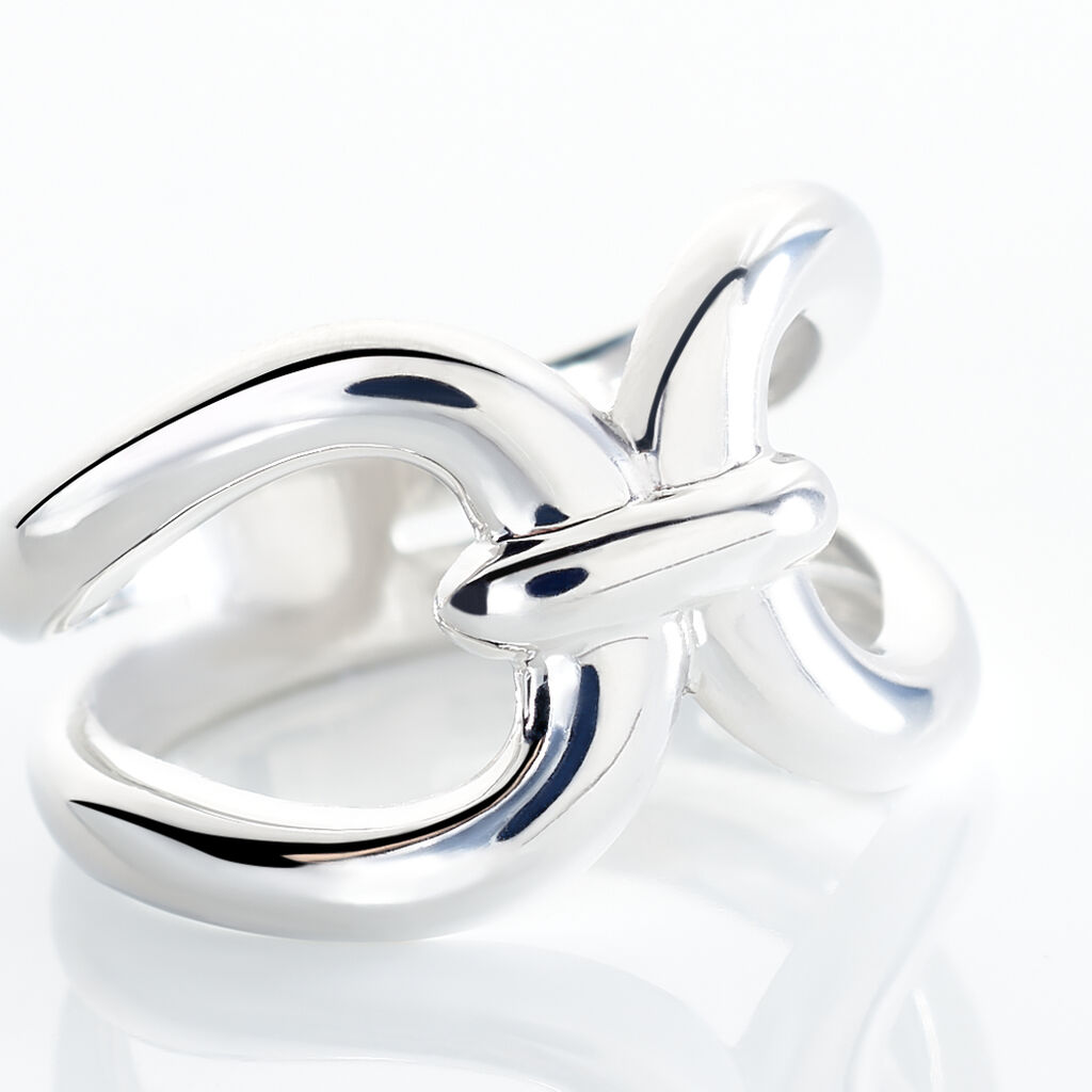 Bague Kiwa Argent Blanc