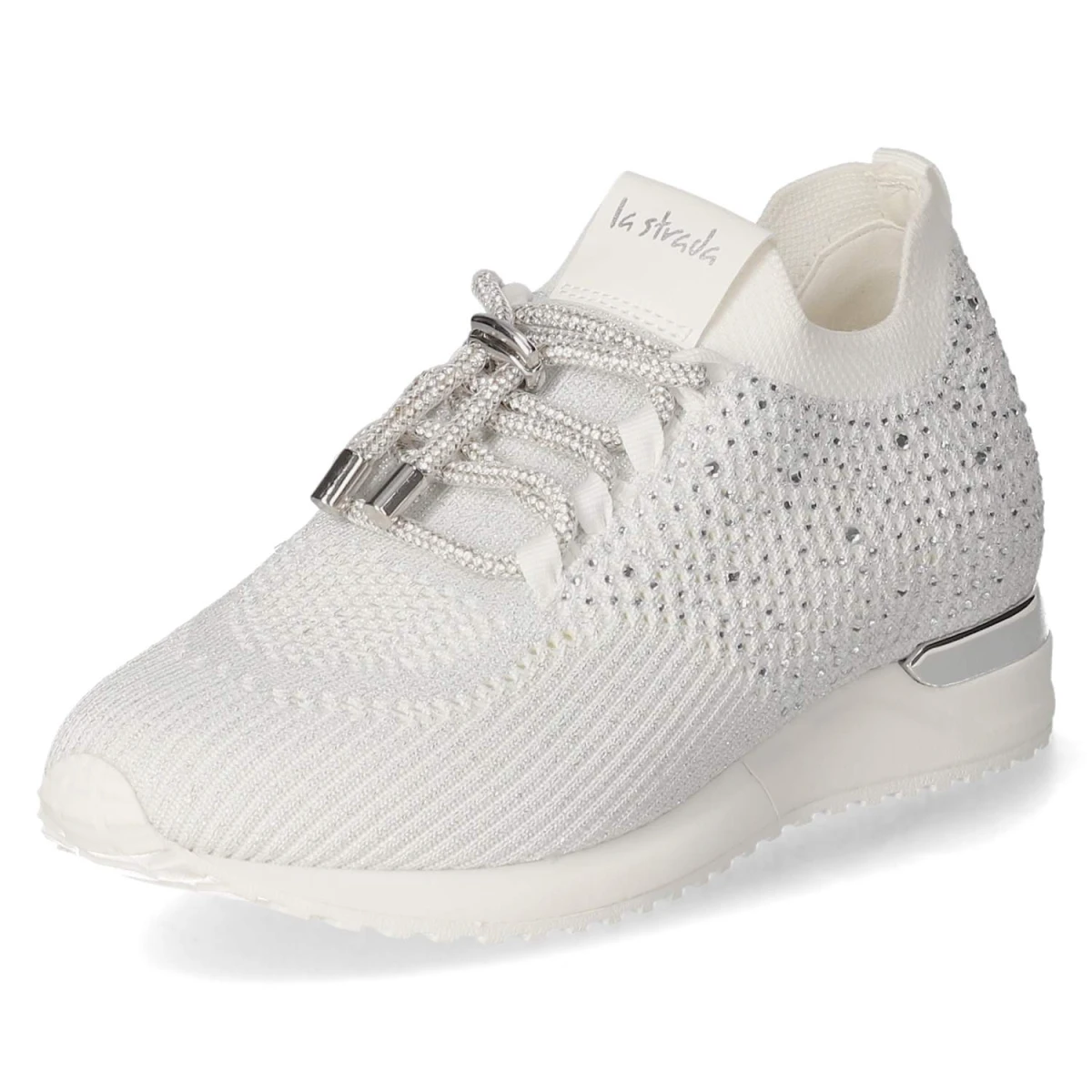 La StradaLow Sneaker - white silver