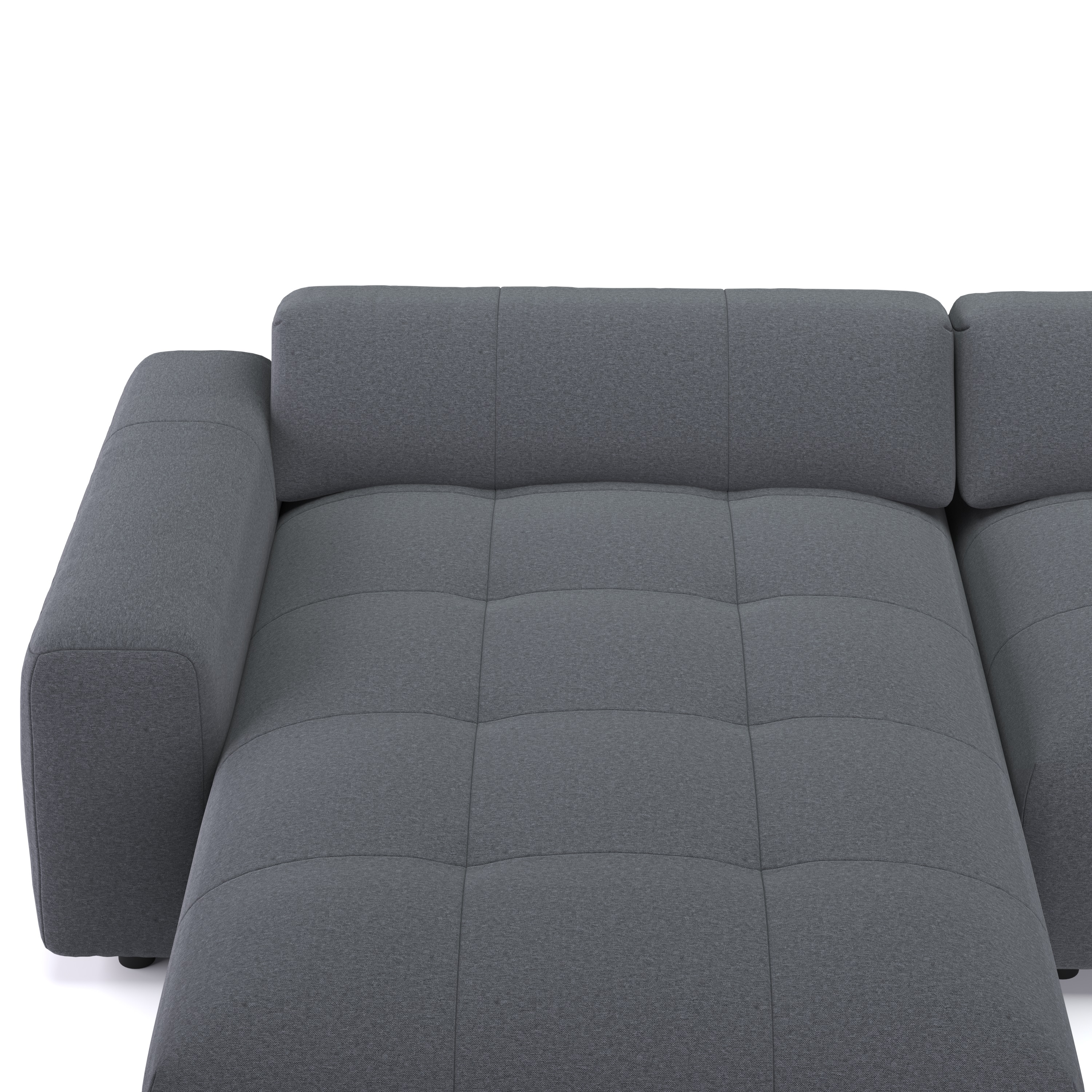 Ecksofa BONNIE links anthrazit