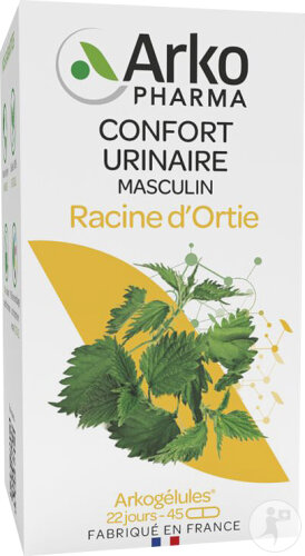 Arkopharma Arkogélules Racine D'Ortie Confort Urinaire 45 Gélules Végétales