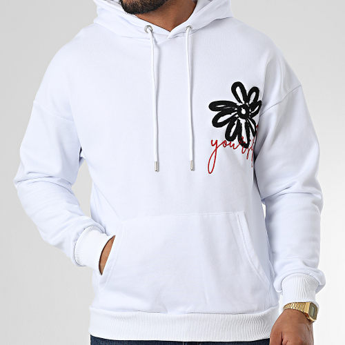 Sweat Capuche LL700 Blanc