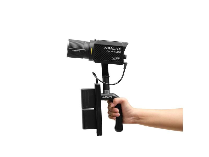 Nanlite Dauerlicht Forza 60B II Lichtstarke LED RGBLAC Spotleuchte 72W für unterwegs