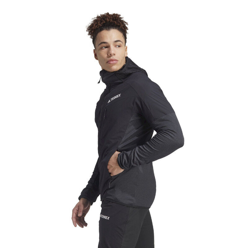 Terrex Fleece Wind Hooded Jacket - Polaire homme