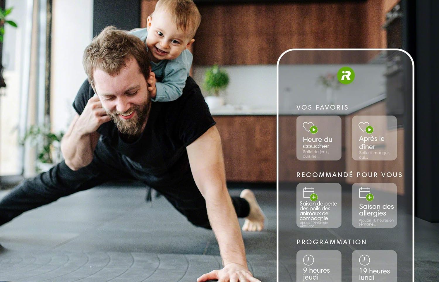 iRobot Roomba i7 (i7156) - Aspirateur Robot connecté - 2 extracteurs en Caoutchouc multisurfaces - Idéal pour Les Animaux - Cartographie, mémorise et s'adapte à Votre Domicile