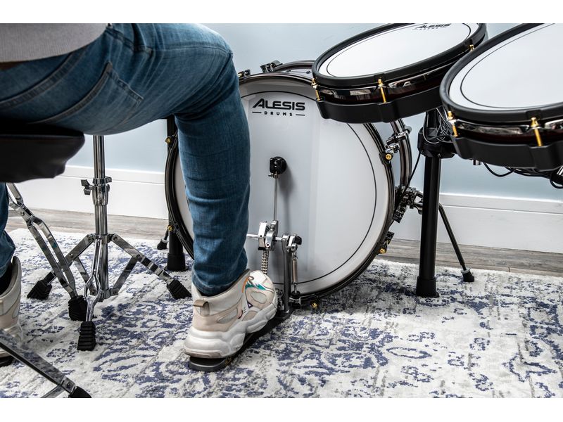 Alesis E-Drum Strata Prime 10-teiliges E-Drum-Set mit Touch-Screen Drum-Modul