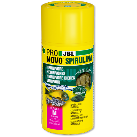 JBL Pronovo Spirulina Flakes M 100ml | Aquariumvoer