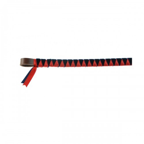 Protetor de testa modelo Hexham, azul marinho/vermelho
