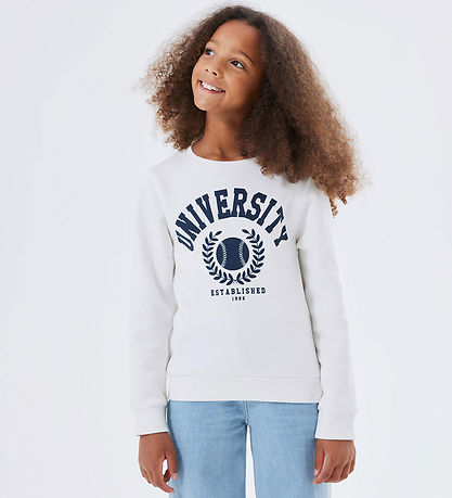 Name It Sweatshirt - Noos - NknTille - White Alyssum