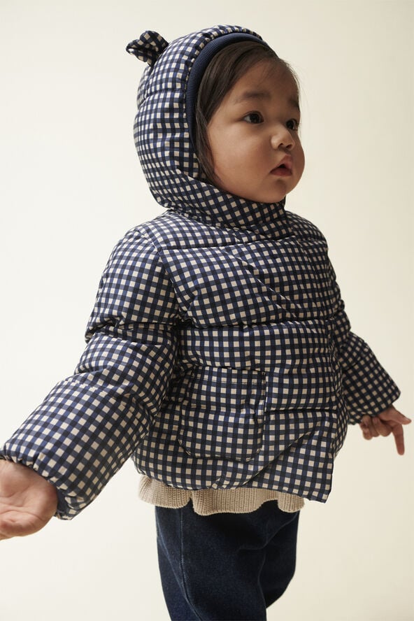 Liewood Giovanna Jacket Check Classic navy Check classic navy / dark sandy