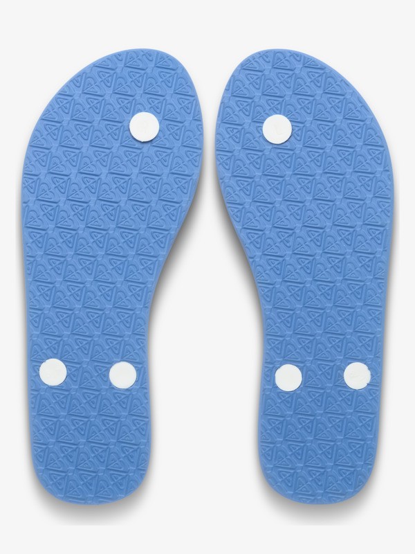 New Viva Printed Tongs Bleu Femme